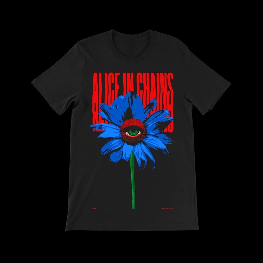 Alice in Chains band Black T-Shirt NWT